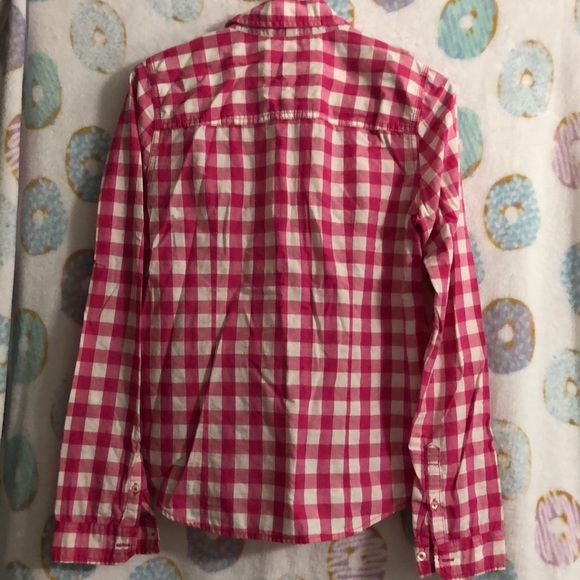 🌸BOGO🌸 Hollister Plaid Long Sleeve Shirt - Picture 2 of 3